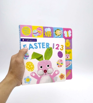 alphaprints: easter 123: lift the flaps in every scene