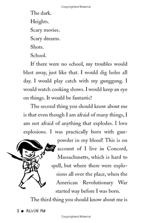 alvin ho: allergic to girls, school, and other scary things