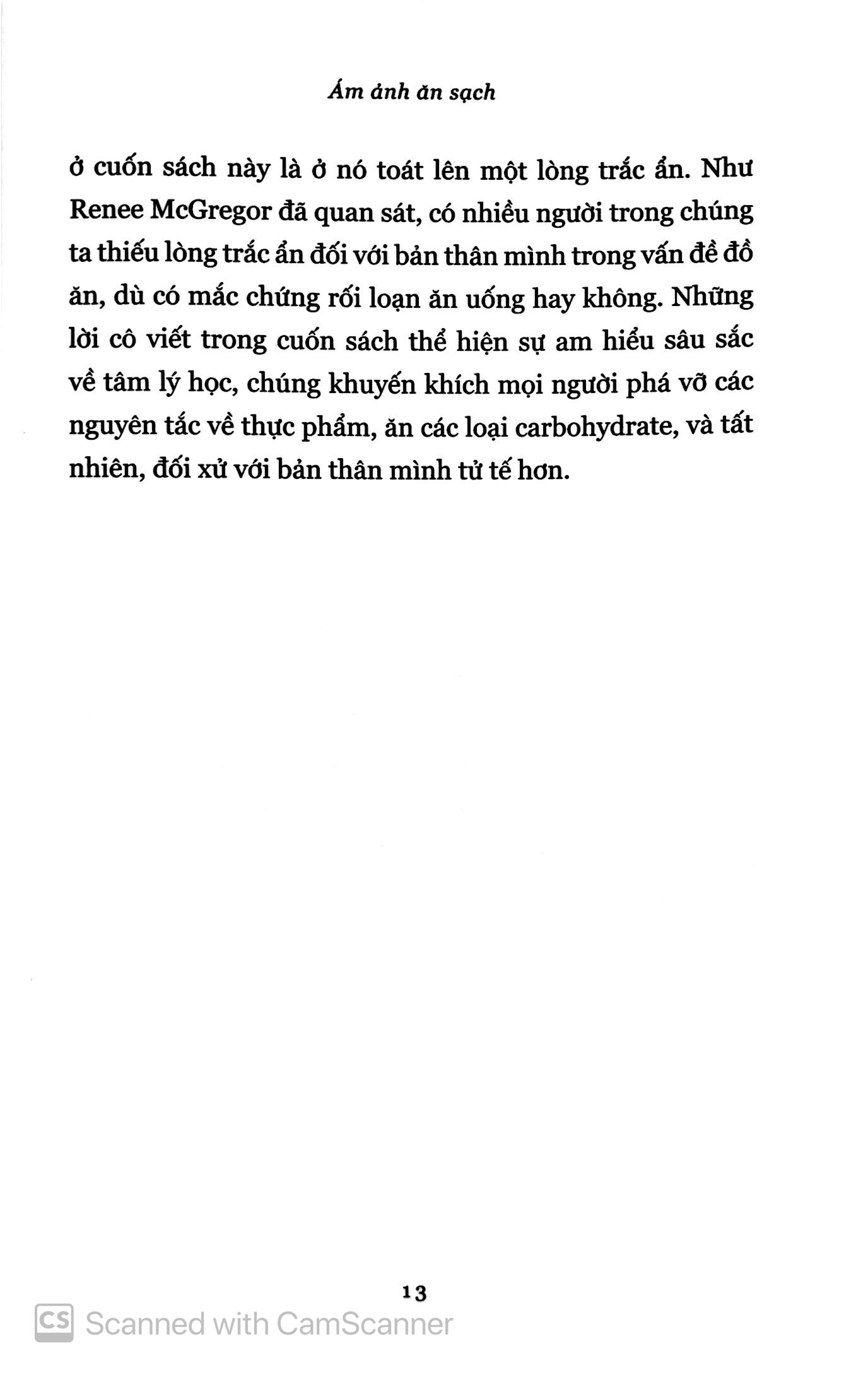 ám ảnh ăn sạch