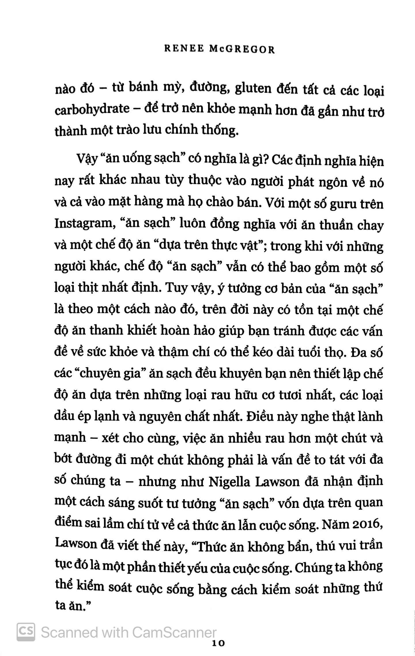 ám ảnh ăn sạch