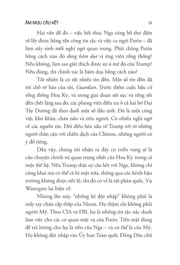 âm mưu câu kết - chính trị hoa kỳ bị thao túng từ bên ngoài như thế nào?