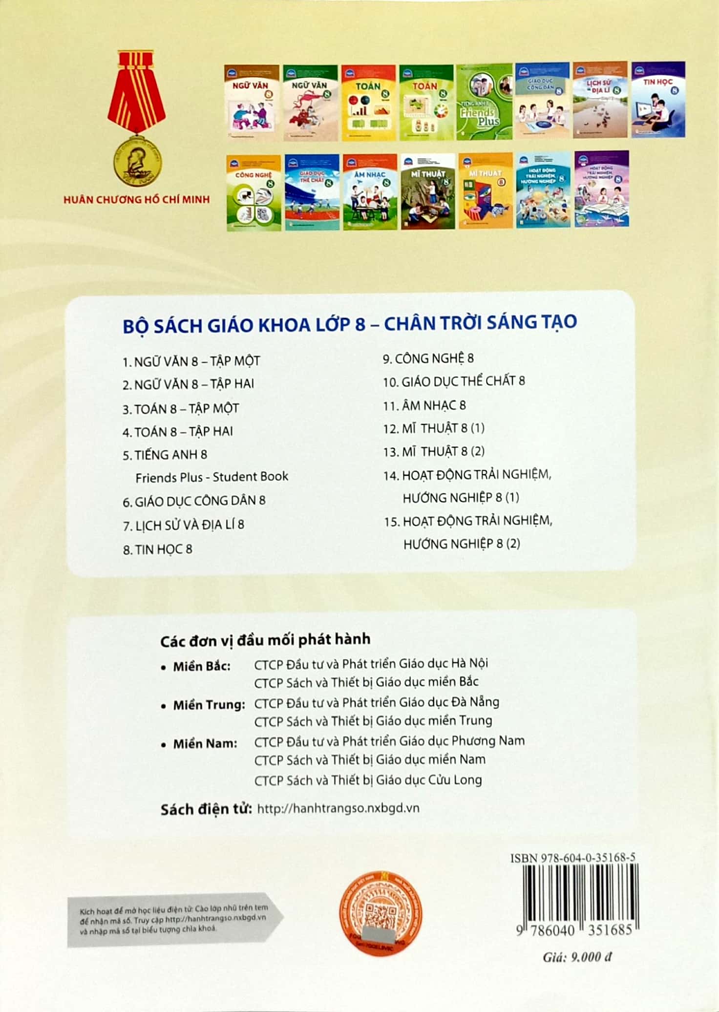 âm nhạc 8 (chân trời sáng tạo) (chuẩn)