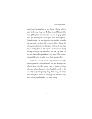 âm thanh chữa lành thân tâm