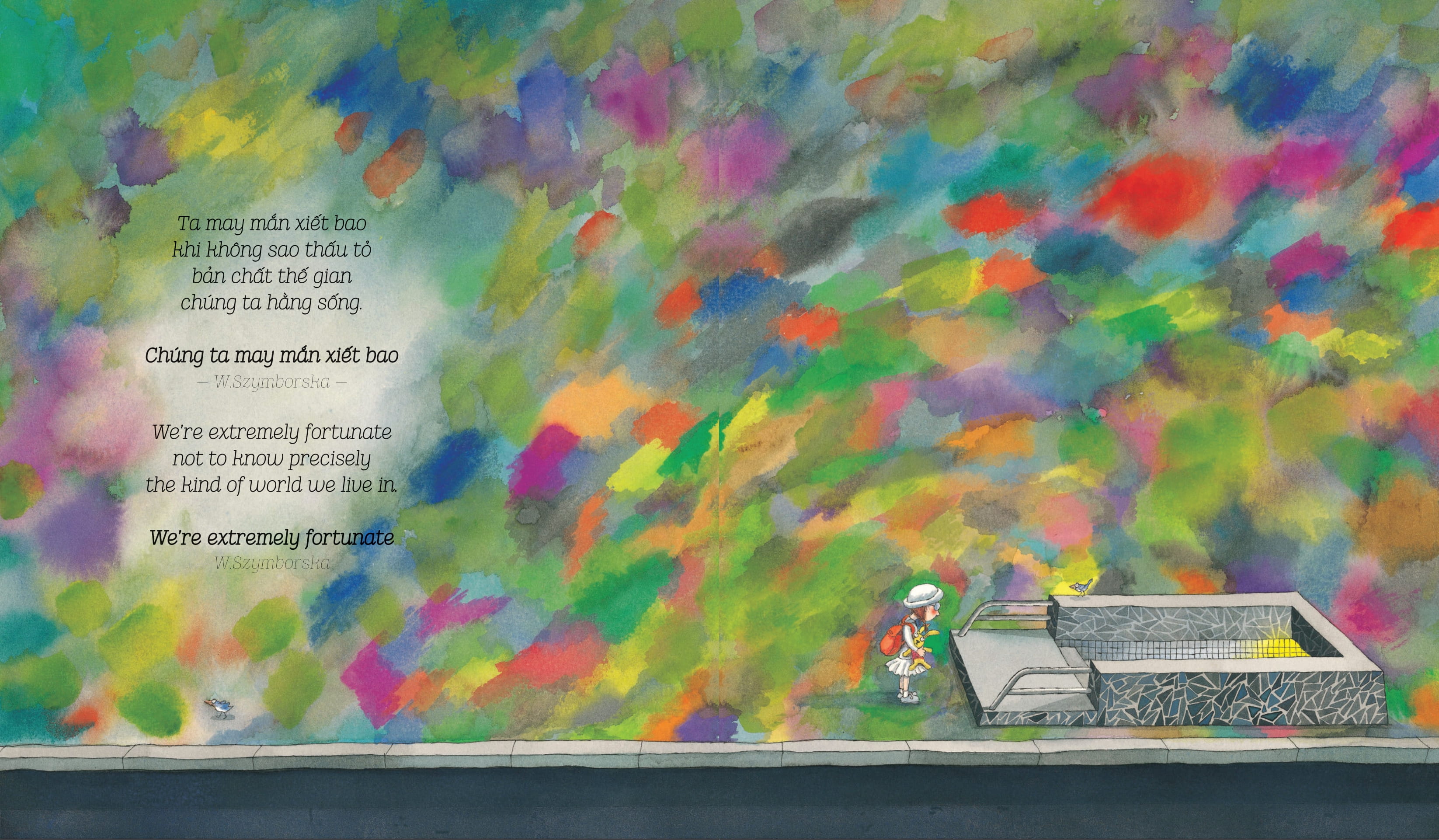 âm thanh của sắc màu - bìa cứng