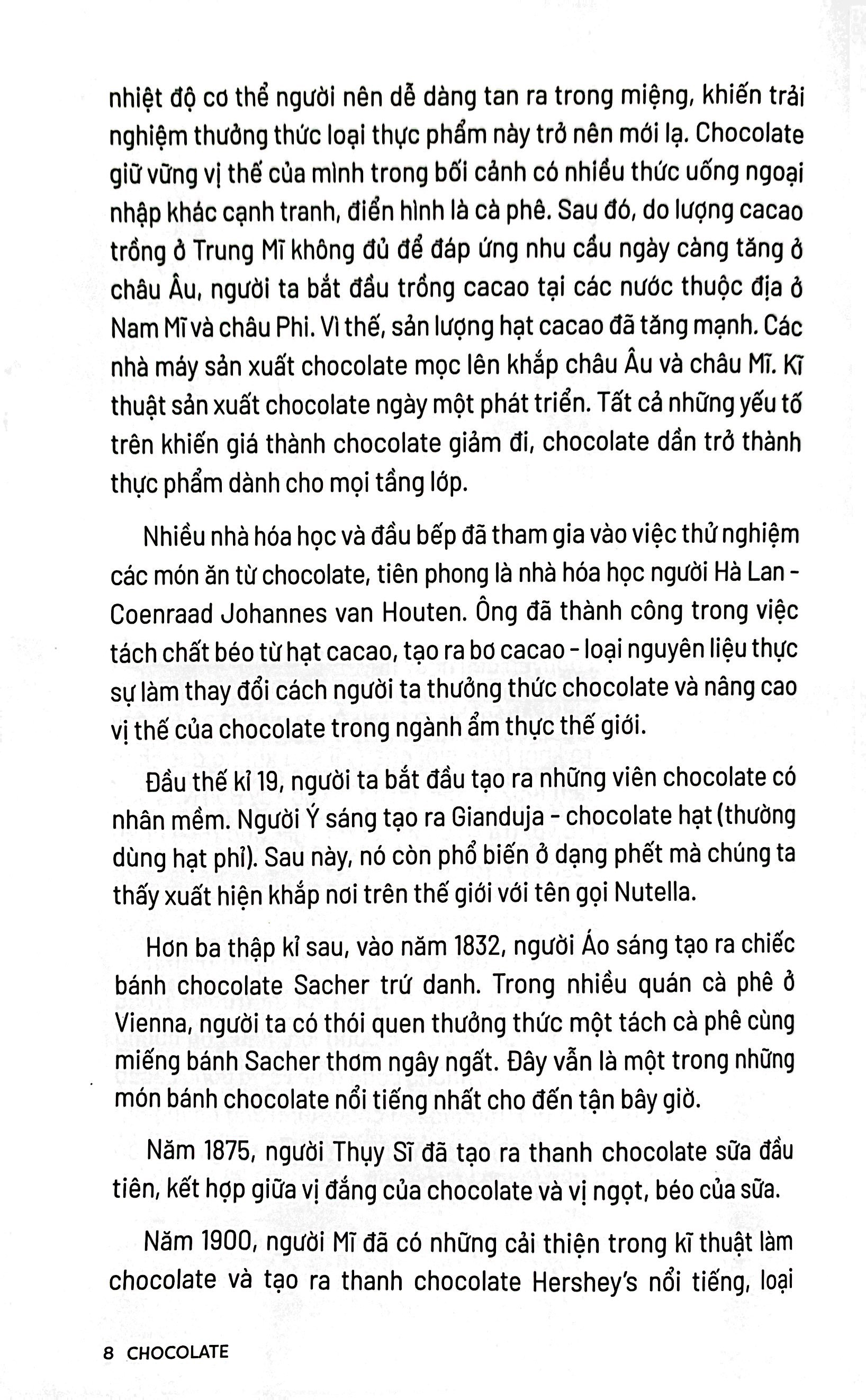 ẩm thực chinh phục thế giới - chocolate