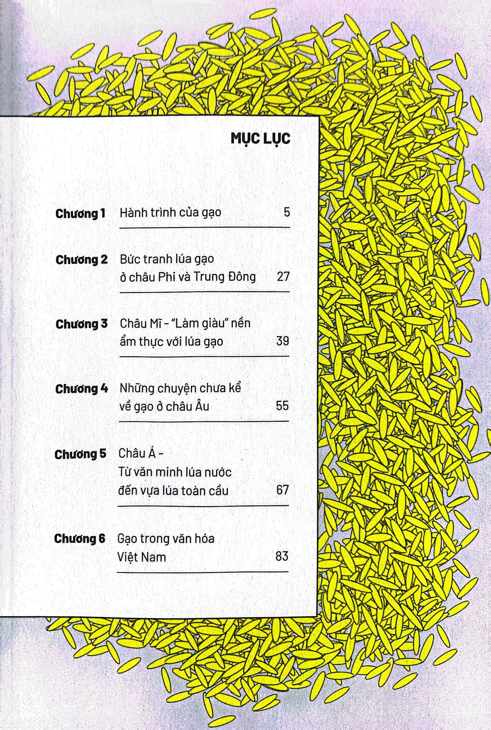 ẩm thực chinh phục thế giới - hạt gạo, hạt vàng - tặng kèm bookmark