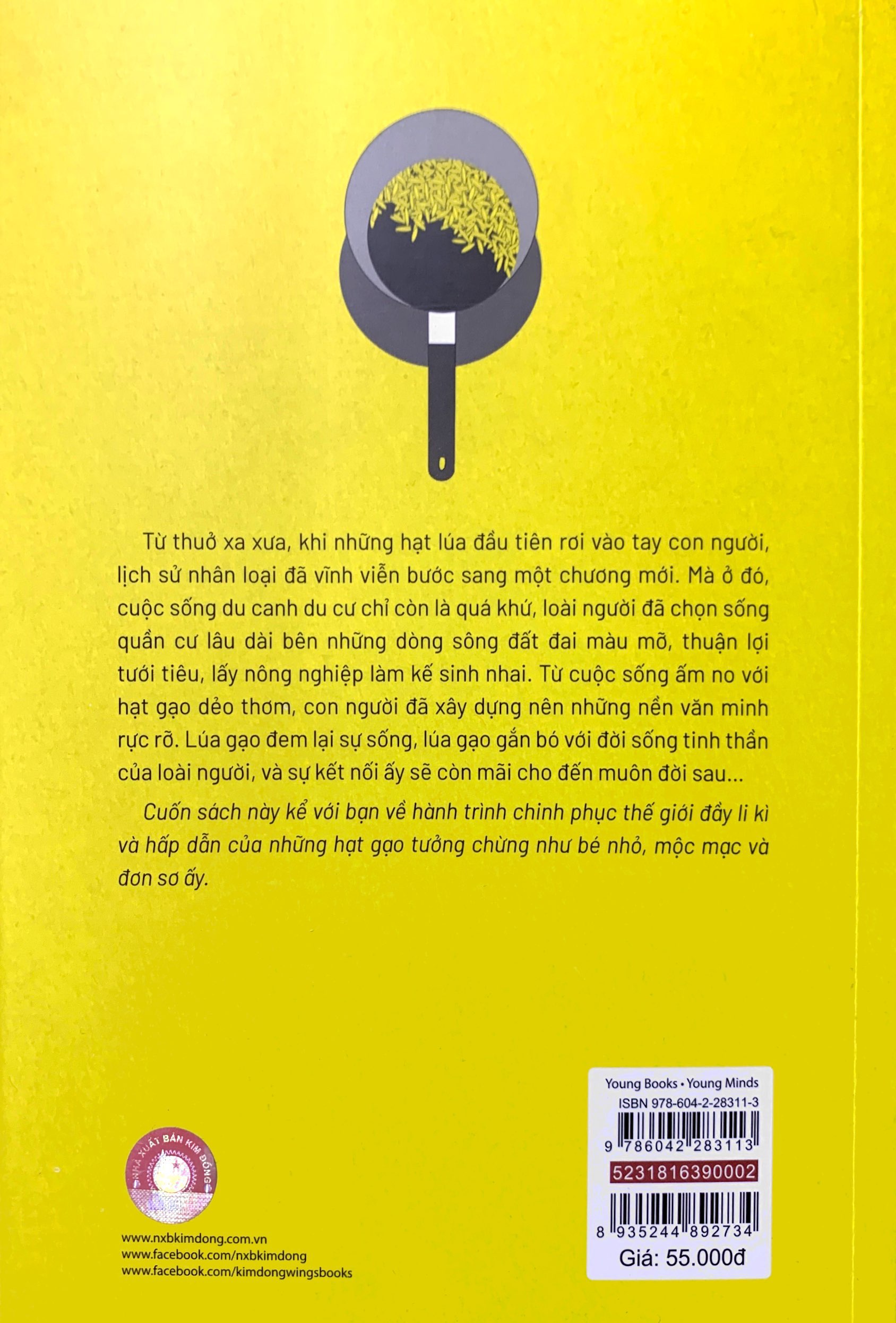 ẩm thực chinh phục thế giới - hạt gạo, hạt vàng - tặng kèm bookmark