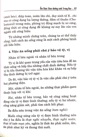 ẩm thực theo dưỡng sinh trung hoa