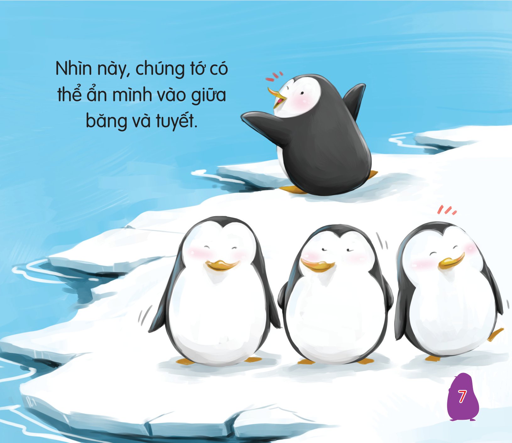 amazing animals - những loài vật đáng kinh ngạc! - chim cánh cụt - những cư dân địa cực ngộ ngĩnh (tái bản)