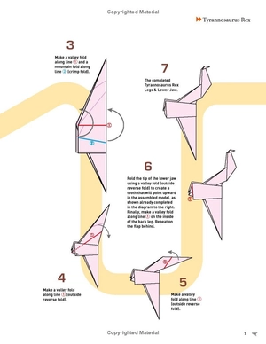 amazing origami dinosaurs: paper dinosaurs are fun to fold! (10 dinosaur models + 32 tear-out sheets + 5 bonus projects)