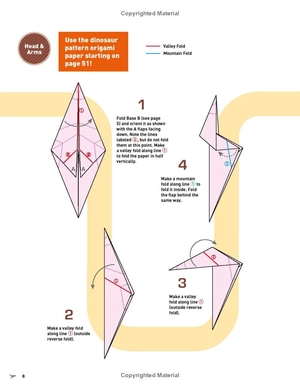 amazing origami dinosaurs: paper dinosaurs are fun to fold! (10 dinosaur models + 32 tear-out sheets + 5 bonus projects)
