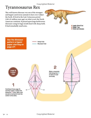 amazing origami dinosaurs: paper dinosaurs are fun to fold! (10 dinosaur models + 32 tear-out sheets + 5 bonus projects)