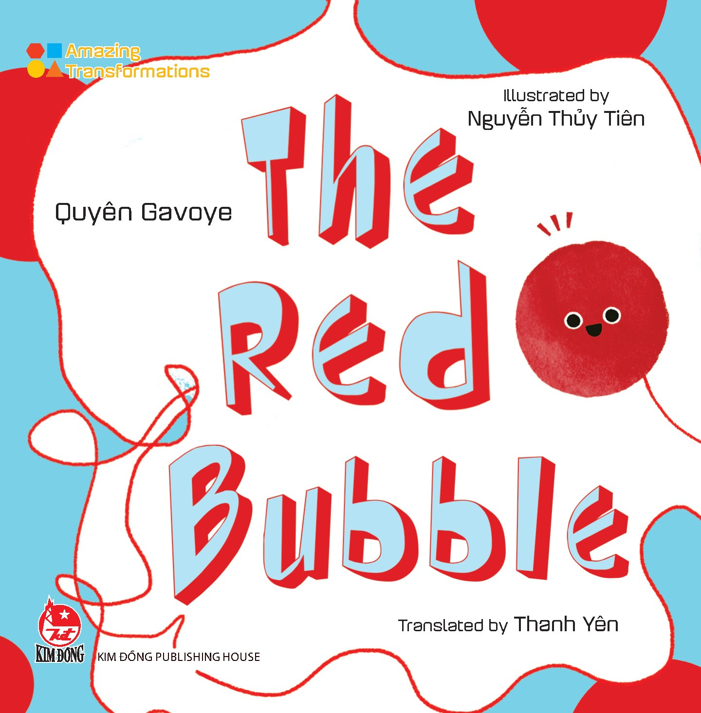amazing transformations - the red bubble - bìa cứng