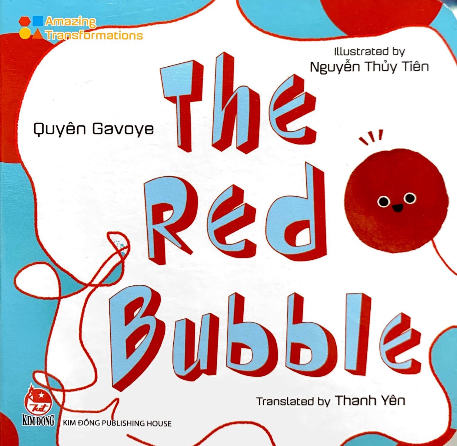 amazing transformations - the red bubble - bìa cứng