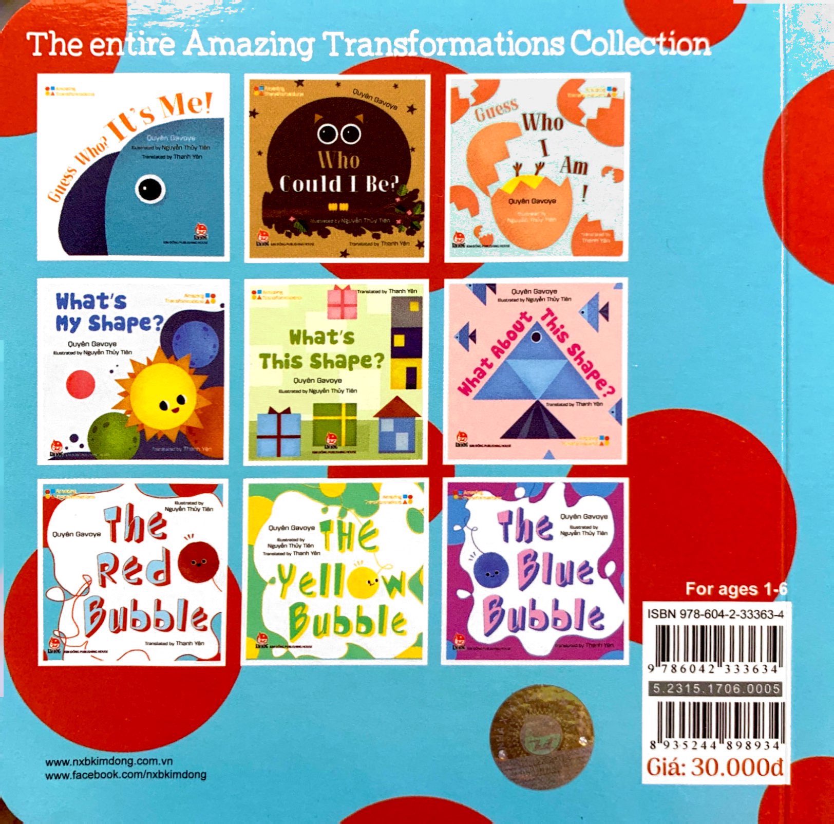 amazing transformations - the red bubble - bìa cứng