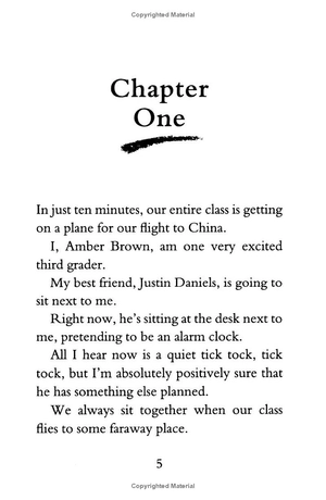 amber brown is not a crayon