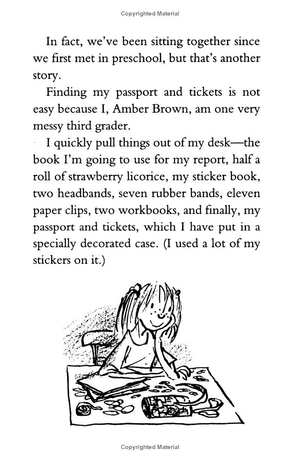 amber brown is not a crayon