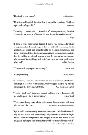 american dirt: the heartstopping read that will live with you for ever