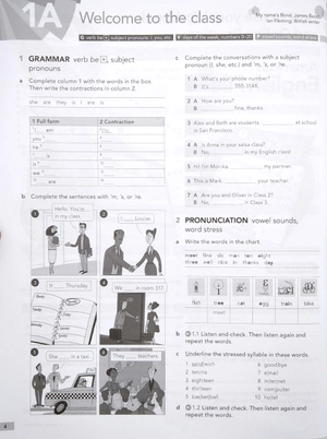 american english file 3th edition 1. workbook without answer key