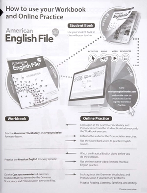american english file 3th edition starter. workbook without answer key