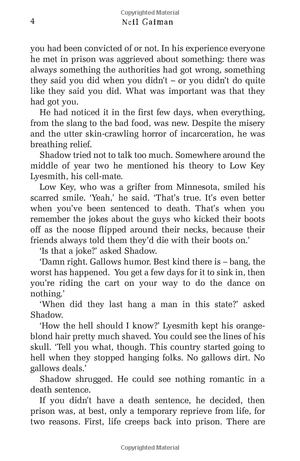 american gods: the tenth anniversary edition: a novel