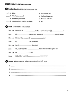 american impact foundation - student book with online workbook