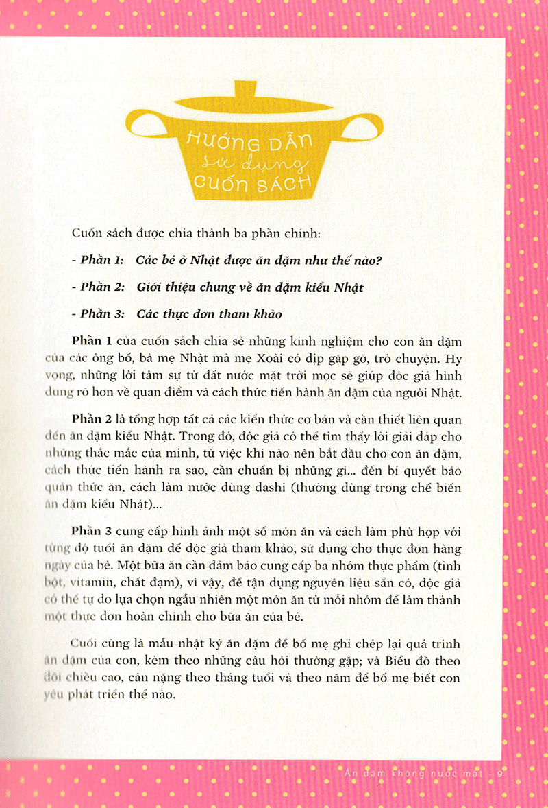 ăn dặm không nước mắt - ăn dặm kiểu nhật và những món ngon lành cho bé (tái bản 2023)