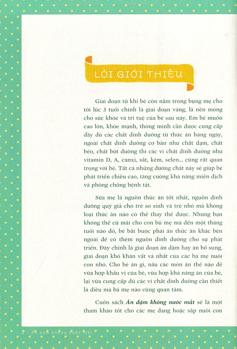ăn dặm không nước mắt - ăn dặm kiểu nhật và những món ngon lành cho bé (tái bản 2023)