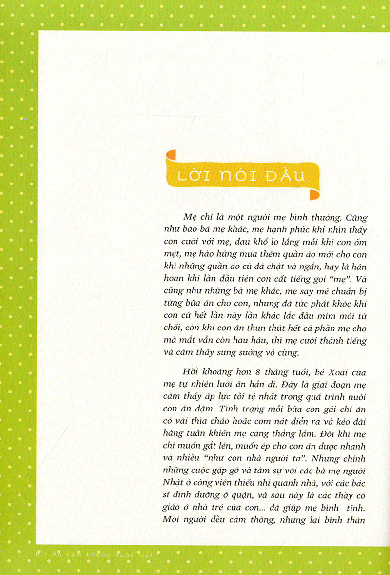 ăn dặm không nước mắt - ăn dặm kiểu nhật và những món ngon lành cho bé (tái bản 2023)