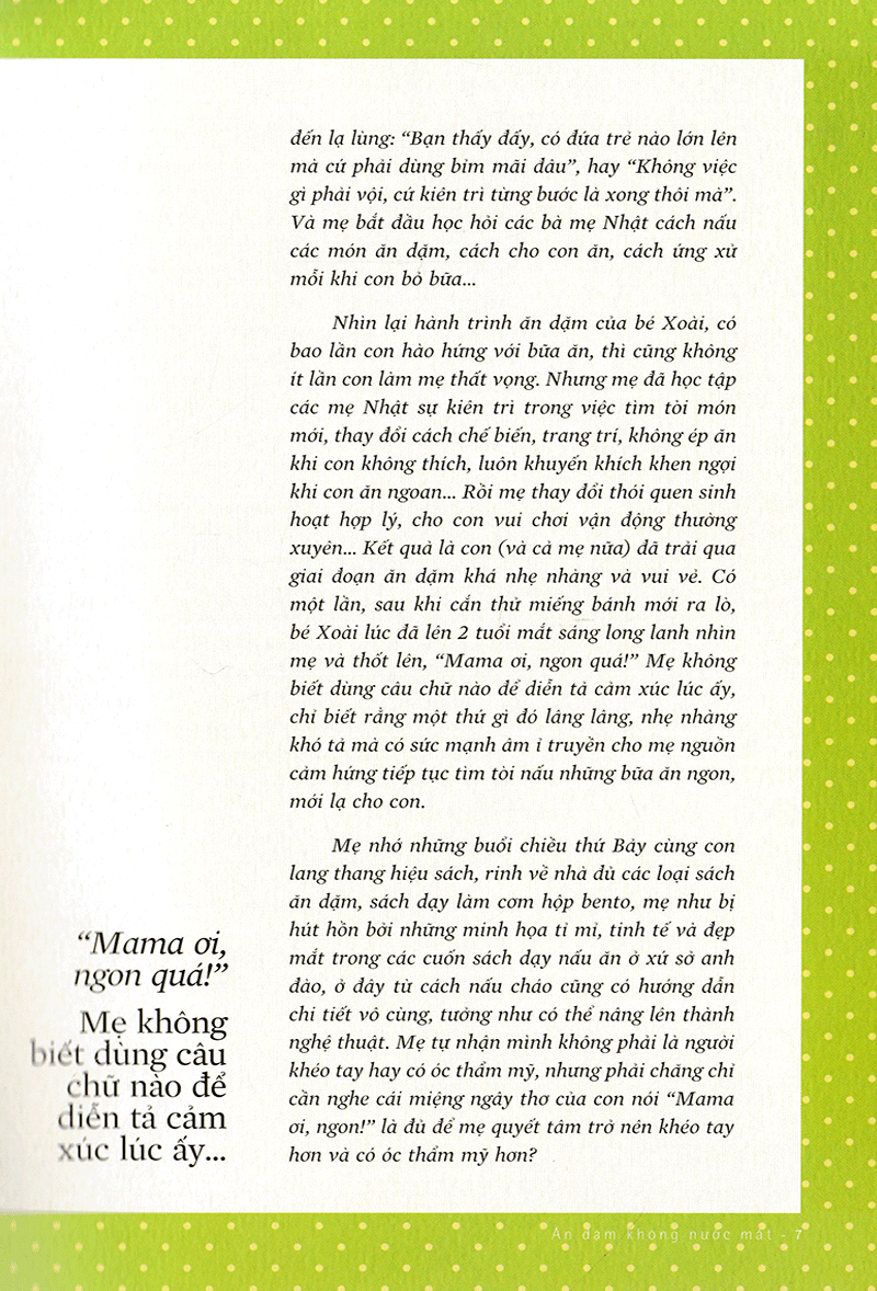 ăn dặm không nước mắt - ăn dặm kiểu nhật và những món ngon lành cho bé (tái bản 2023)