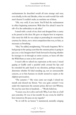 an enchantment of ravens