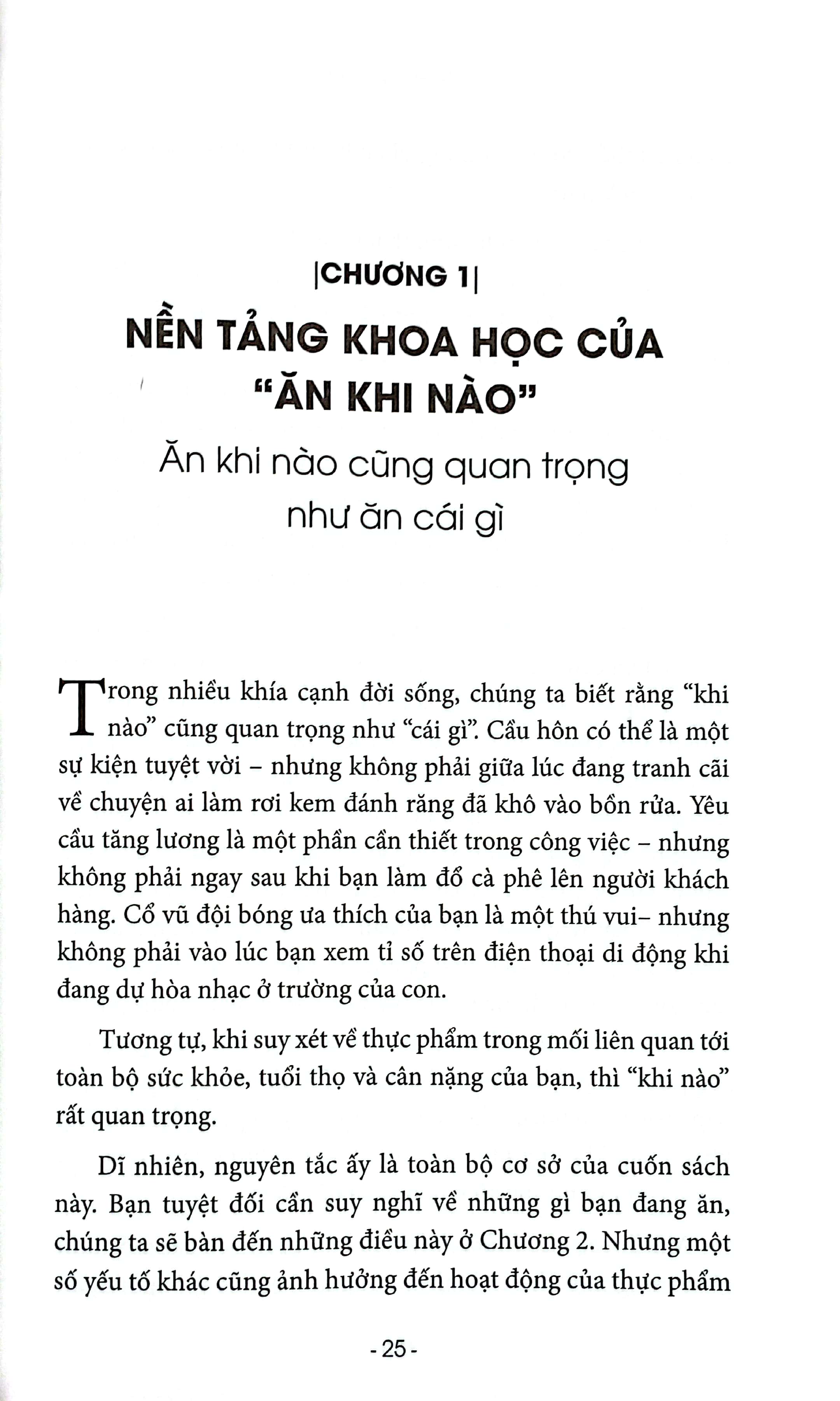ăn gì khi nào - chiến lược cải thiện sức khỏe và đời sống bằng thực phẩm