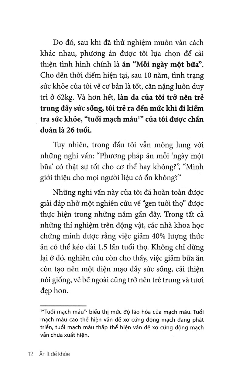 ăn ít để khỏe - 1 bữa là đủ sao phải cần 3 (tái bản 2024)