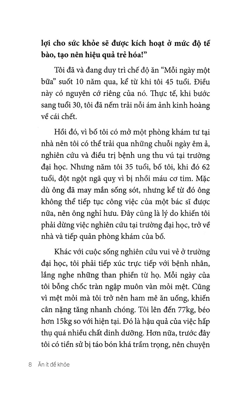 ăn ít để khỏe - 1 bữa là đủ sao phải cần 3 (tái bản 2024)