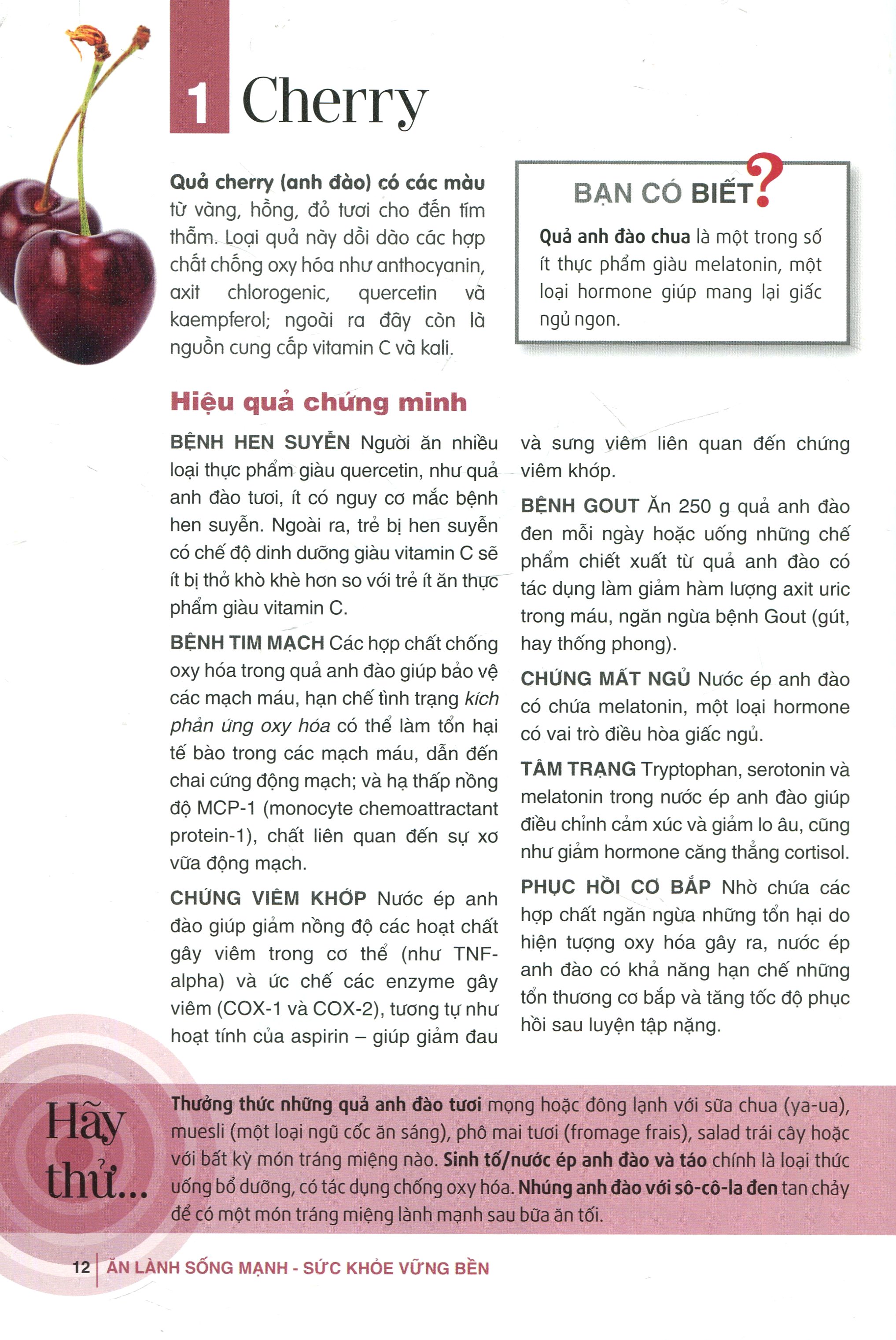 ăn lành sống mạnh -sức khỏe vững bền