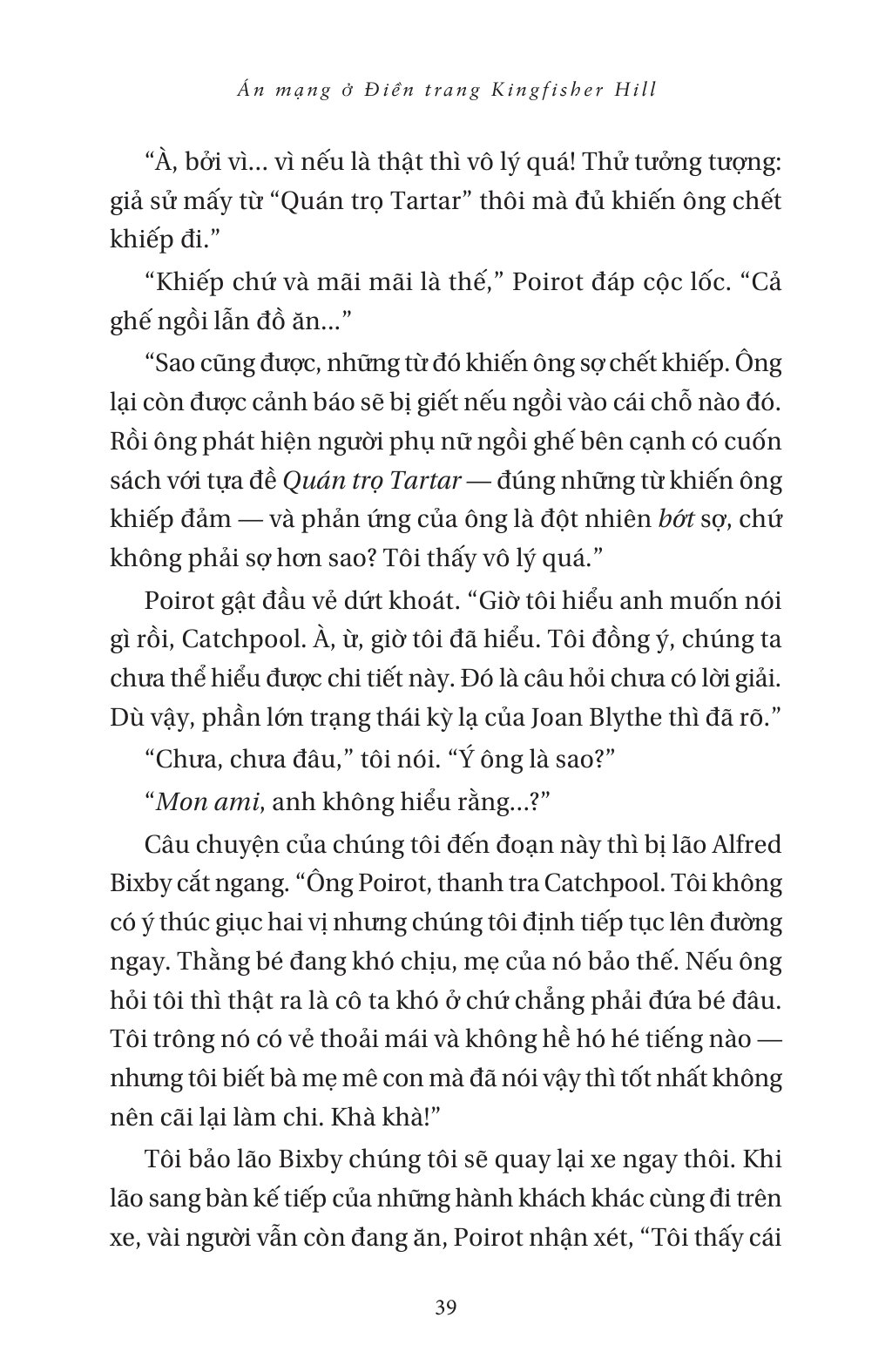 Án Mạng Ở Điền Trang Kingfisher Hill - The Killings At Kingfisher Hill