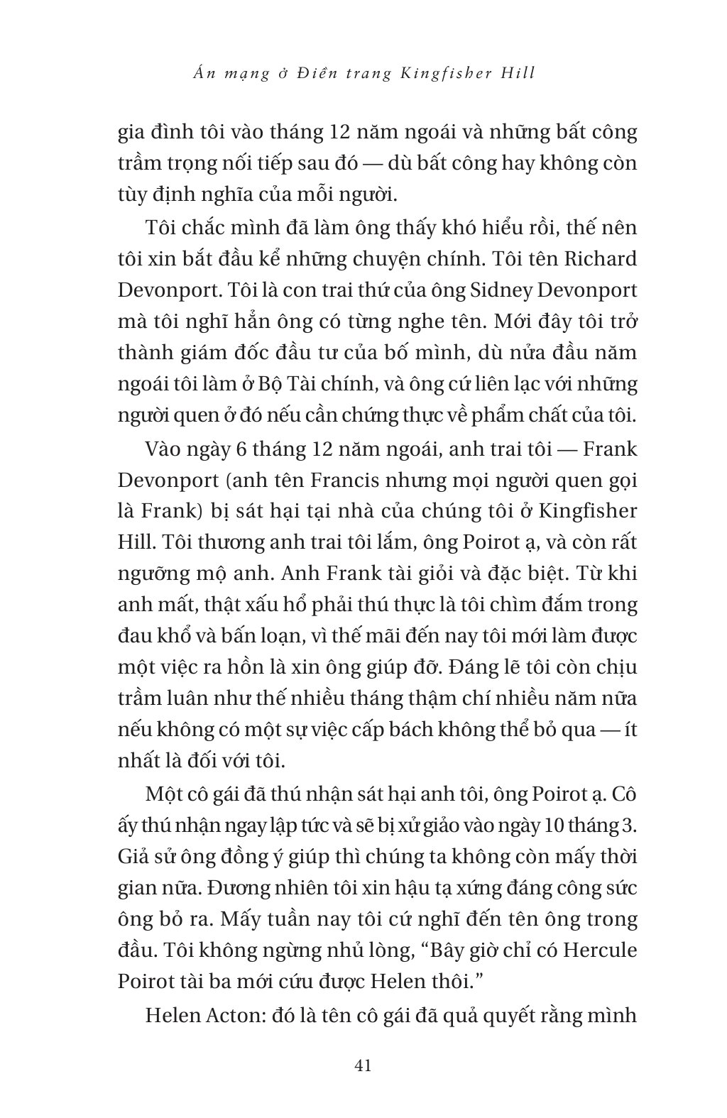 Án Mạng Ở Điền Trang Kingfisher Hill - The Killings At Kingfisher Hill