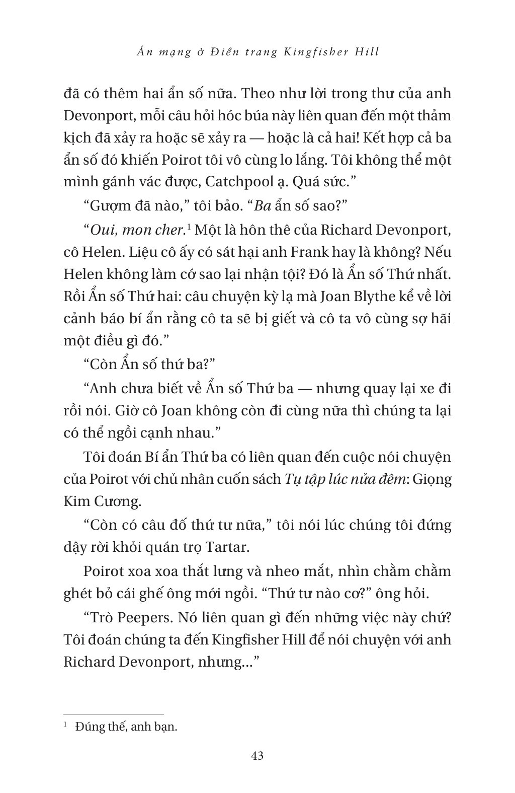 Án Mạng Ở Điền Trang Kingfisher Hill - The Killings At Kingfisher Hill