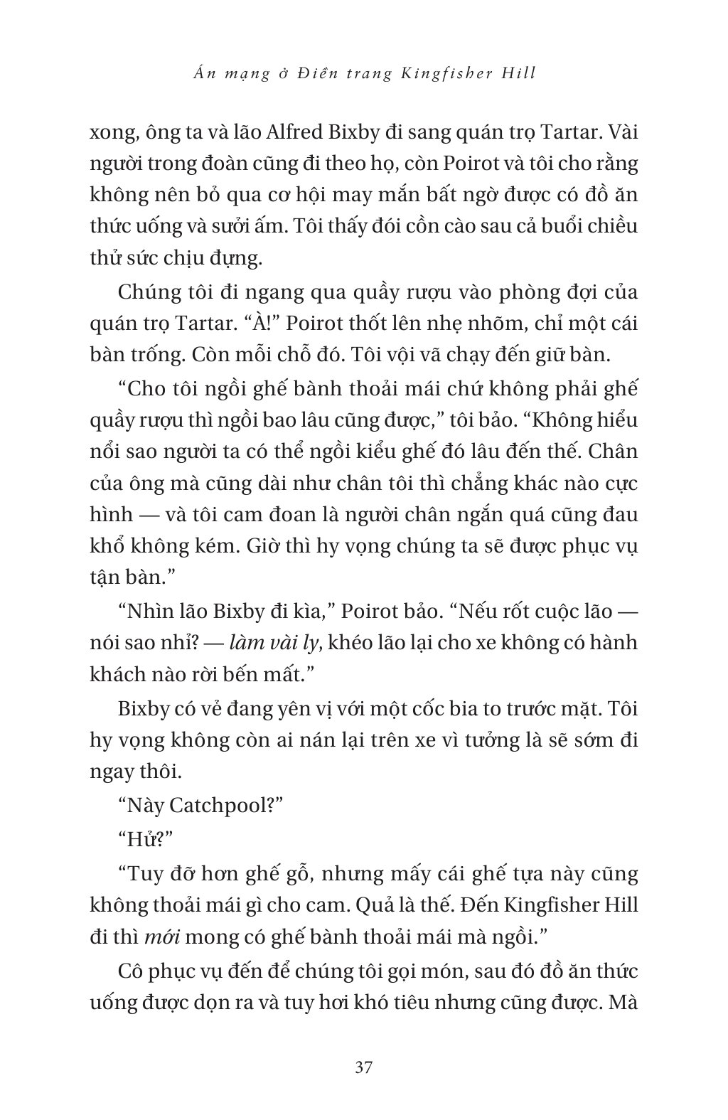 Án Mạng Ở Điền Trang Kingfisher Hill - The Killings At Kingfisher Hill