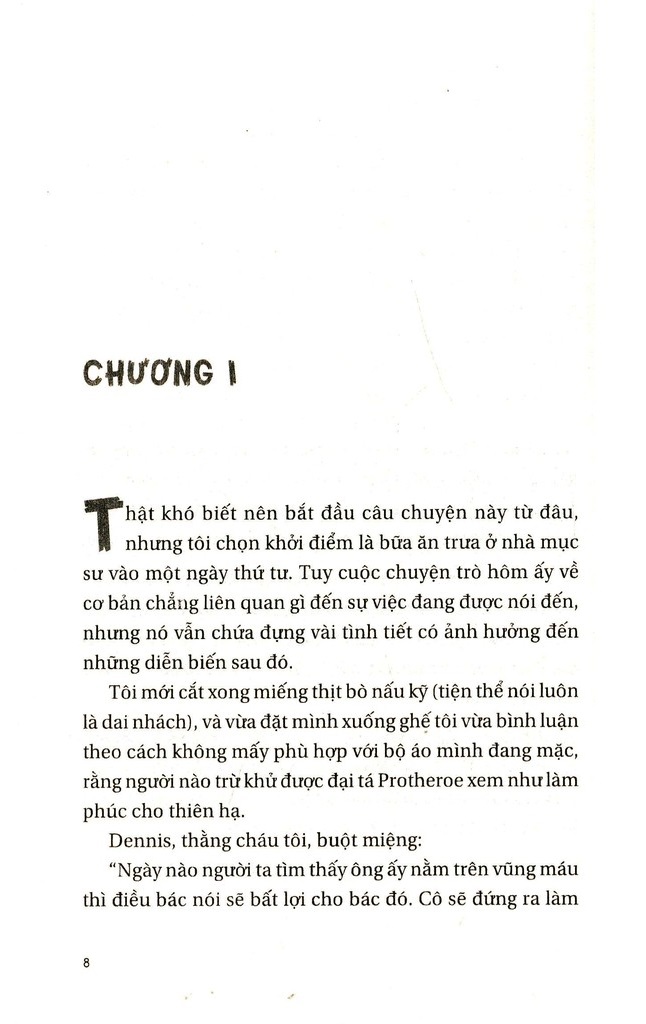 án mạng ở nhà mục vụ