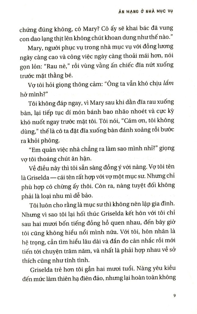 án mạng ở nhà mục vụ