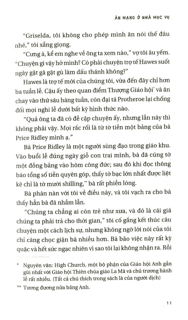 án mạng ở nhà mục vụ