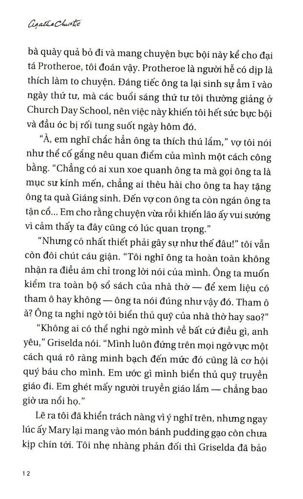 án mạng ở nhà mục vụ