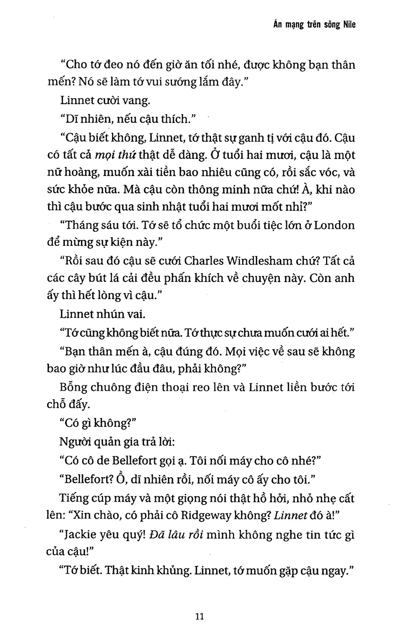 án mạng trên sông nile (tái bản 2021)