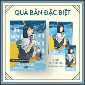 án mạng trong thủy cung - bản đặc biệt - bí ẩn cây lau nhà màu vàng - tặng kèm obi + bookmark + postcard
