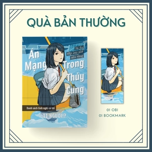 án mạng trong thủy cung - bí ẩn cây lau nhà màu vàng - tặng kèm obi + bookmark