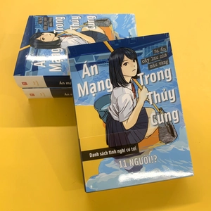 án mạng trong thủy cung - bí ẩn cây lau nhà màu vàng - tặng kèm obi + bookmark