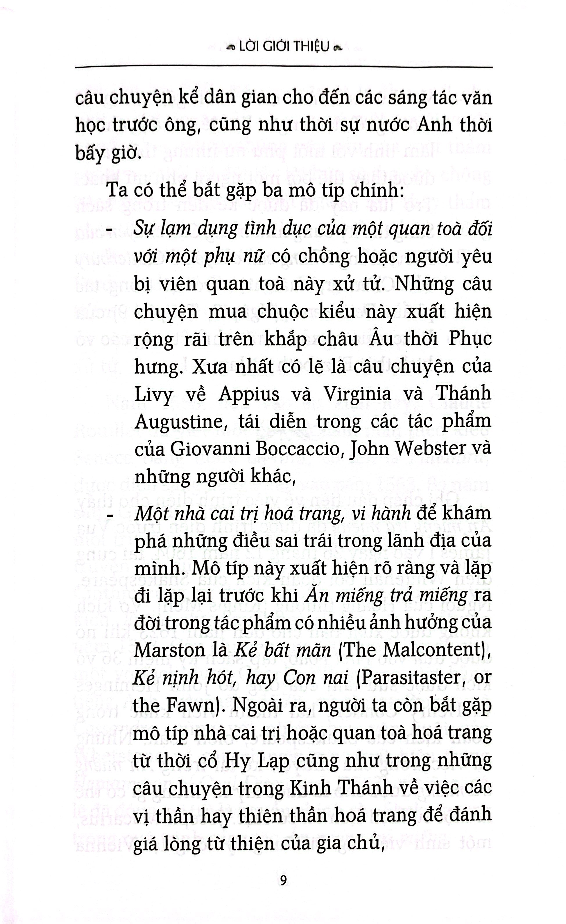 An Mieng Tra Mieng - Measure for Measure