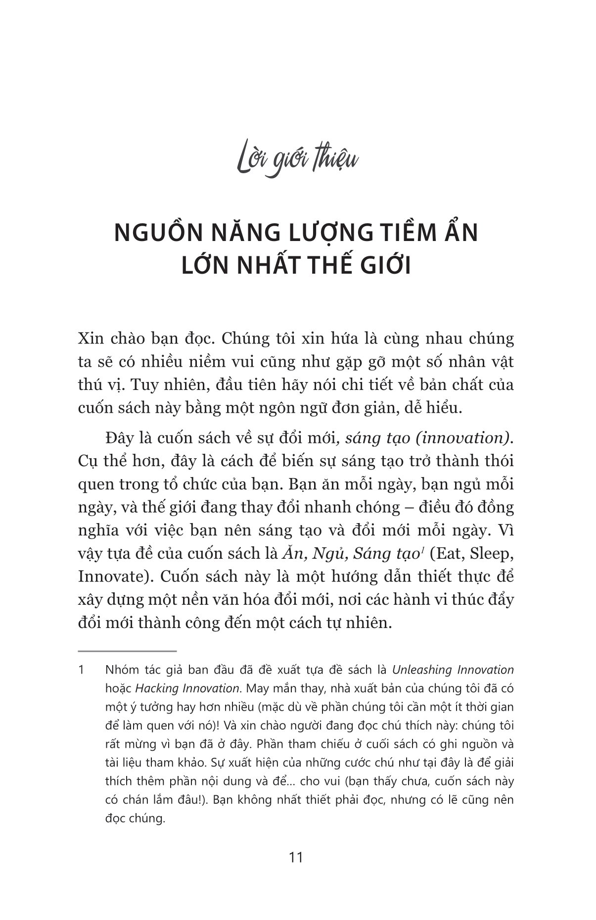 ăn, ngủ, sáng tạo - eat, sleep, innovate