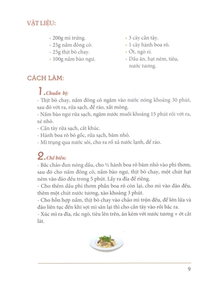 ăn nhẹ với món chay